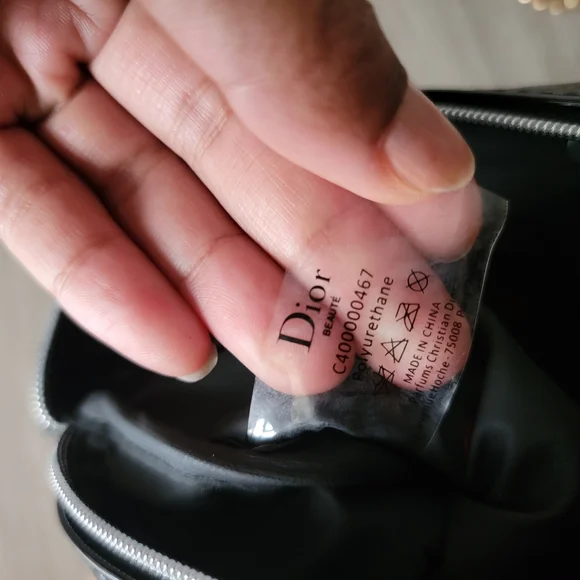 5pcs Dior Cosmetic Pouch, Ribbon And Framed Shopping Bag - Picture 11 of 15